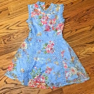 Floral lace dress